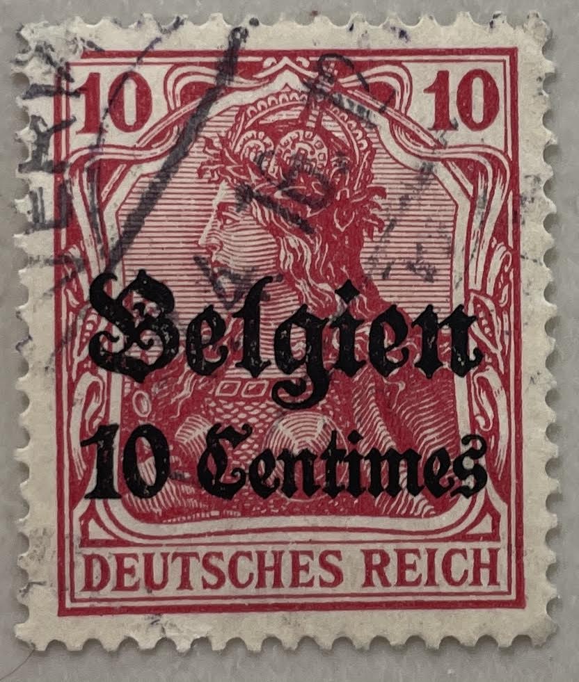 Belgium Stamp WWII – Nick Gromicko