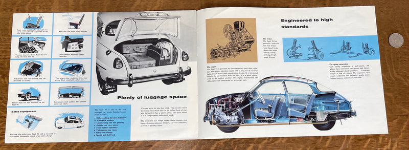Antique 1996 SAAB Vehicle Owners Manual