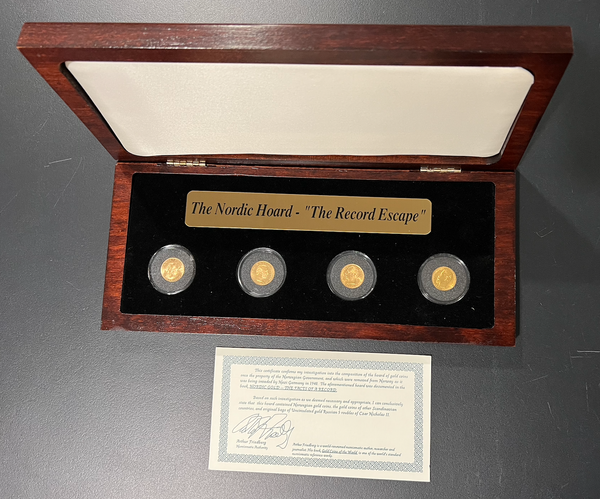 The Nordic Hoard "The Record Escape" Gold Coin Set