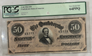 $50 1864 Confederate States of America