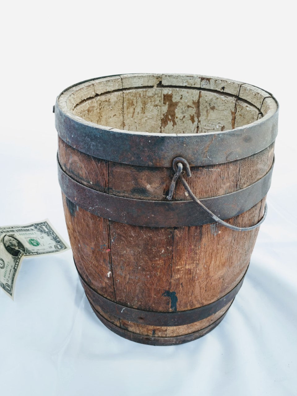 Antique Wagon Axle Grease Bucket Nick Gromicko