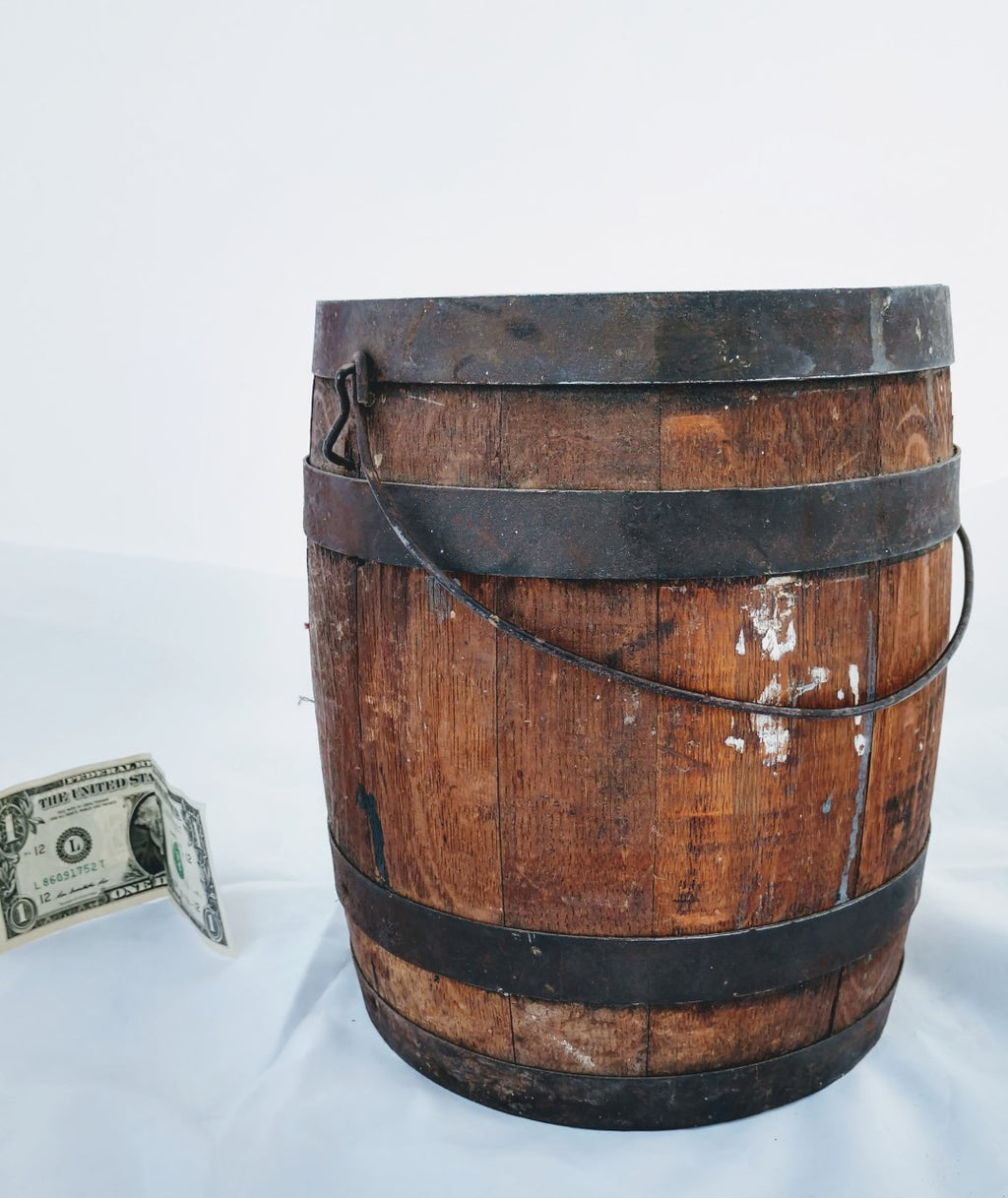 Antique Wagon Axle Grease Bucket Nick Gromicko