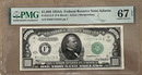 1934A $1,000 bill in 67 grade.