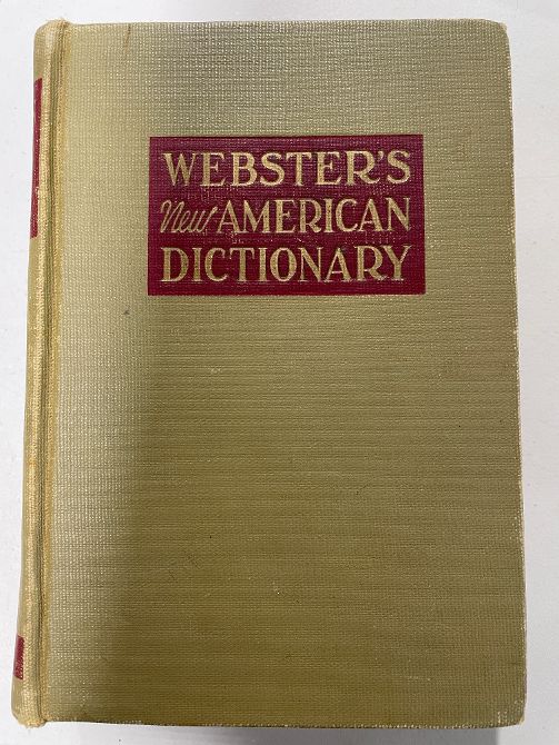 1941 Webster's New American Dictionary