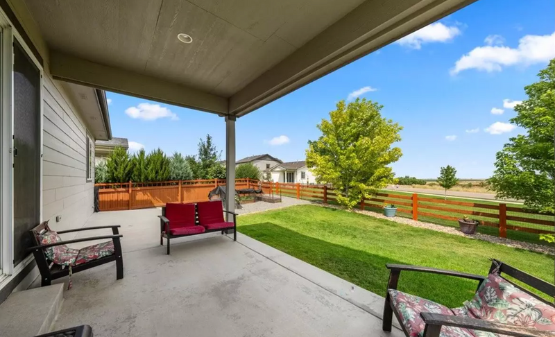 Home for sale in Erie/Frederick. 3 bed, 2 bath, 2-car garage, one-floor, pool access.