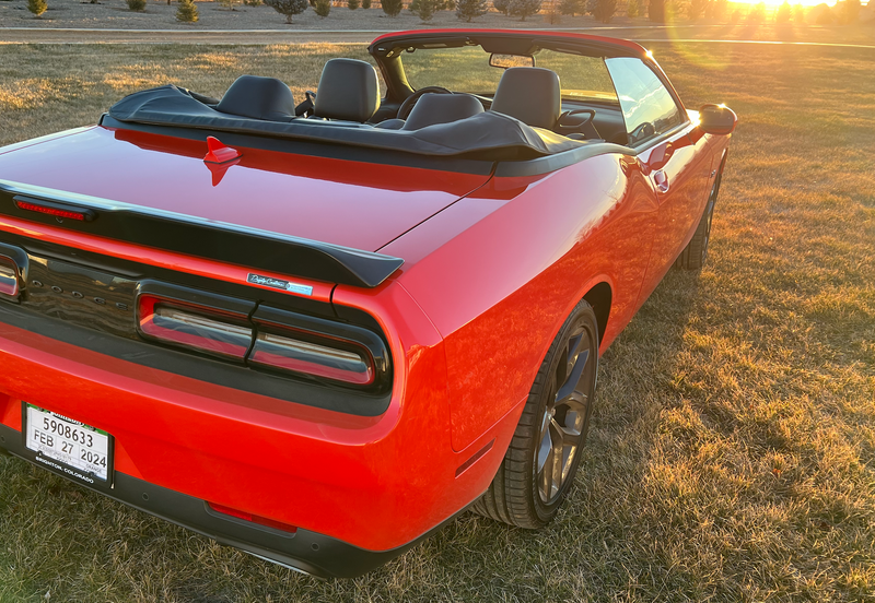 2023 Dodge Challenger convertible for sale - The last one ever made.