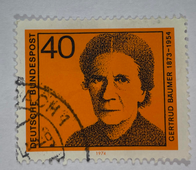 German Women Federal Michel Stamp