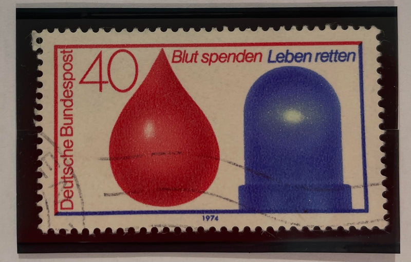 1974 Germany Drop of Blood & Police Car Light