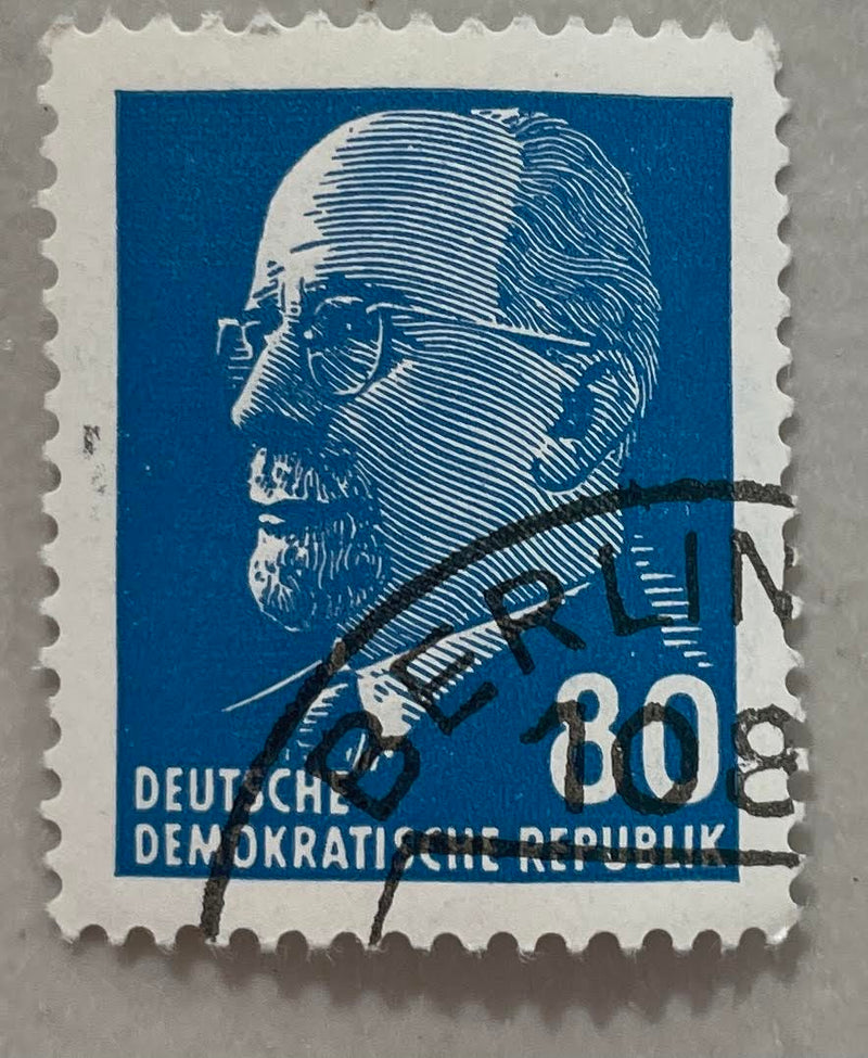 Germany 1961 Walter Ulbricht stamp