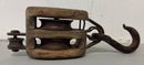 Antique Double Pulley