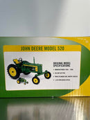 ERTL John Deere Model 520 1/16 and Bonus 1:64