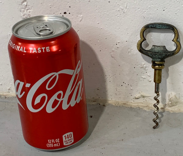 Metal bottle opener