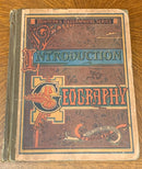 Antique introduction to Geography book