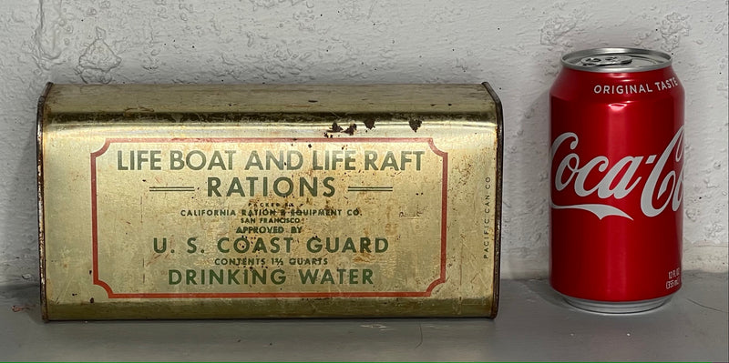 Antique Lifeboat Water Ration