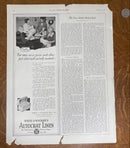 Antique Ladies Home Journal Magazine Page - 1922