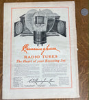 Antique 1924 Radio News Cover