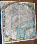 Antique NY Map