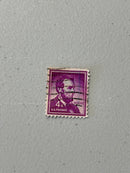 Antique 1958 Abraham Lincoln Stamp