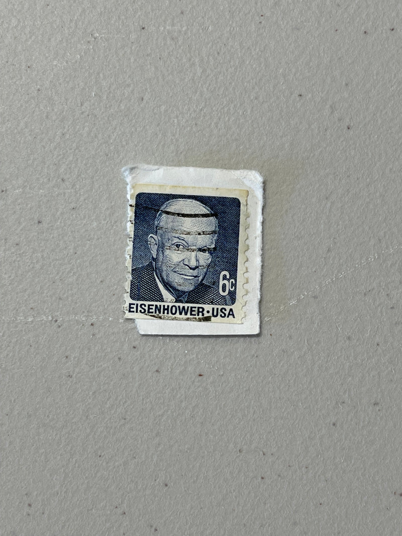 Antique 1970 Eisenhower Stamp