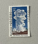Antique 1972 Yellowstone Stamp
