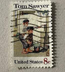Antique 1972 Tom Sawyer Stamp