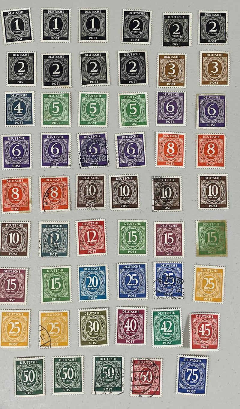 1946 Germany Stamp Series