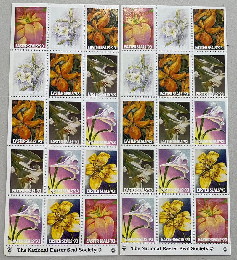 1993-2010 American Lung Association stamps
