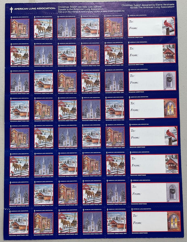 2000 American Lung Association Stamps