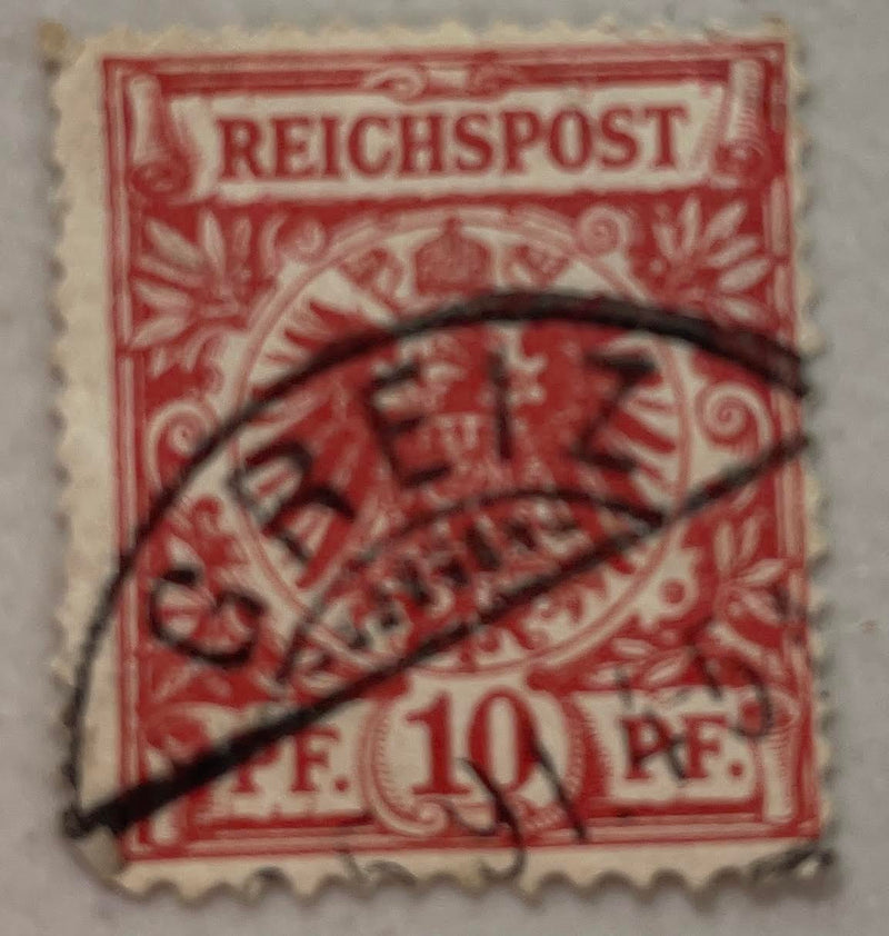 German Reich Crown Eagle stamp