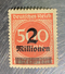 Weimar Republic German Empire 1923 stamp