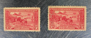 1925, 2 cent, Lexington Concord stamps.