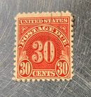1930 30 cent Postage Due stamp