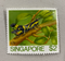 Singapore Grasshopper Stamp.