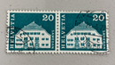 Switzerland 443 "Samedan Planta House" stamp