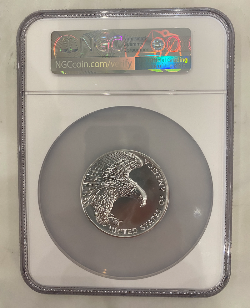 2.5 oz Silver Medal