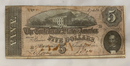 $5 Confederate Note