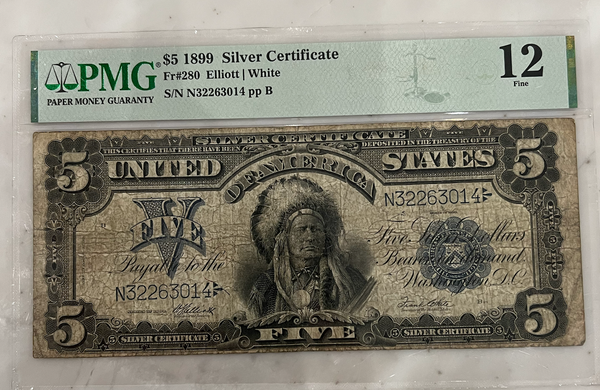 $5 1899 Silver Certificate