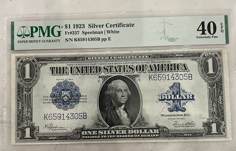 $1 1923 Silver Certificate