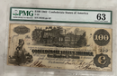 $100 1862 Confederate States of America