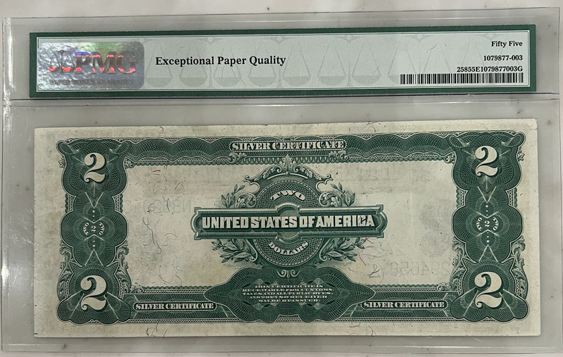 $2 1899 Silver Certificate
