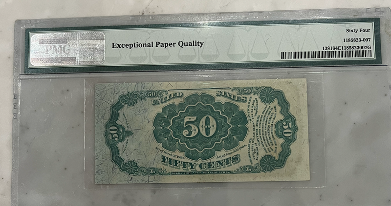 50 Cent Fifth Issue Fractional Currency