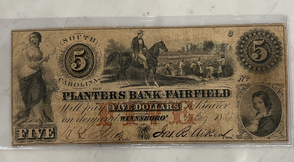 $5 Planters Bank of Fairfield
