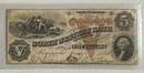 North Western Bank of Georgia $5, 1861