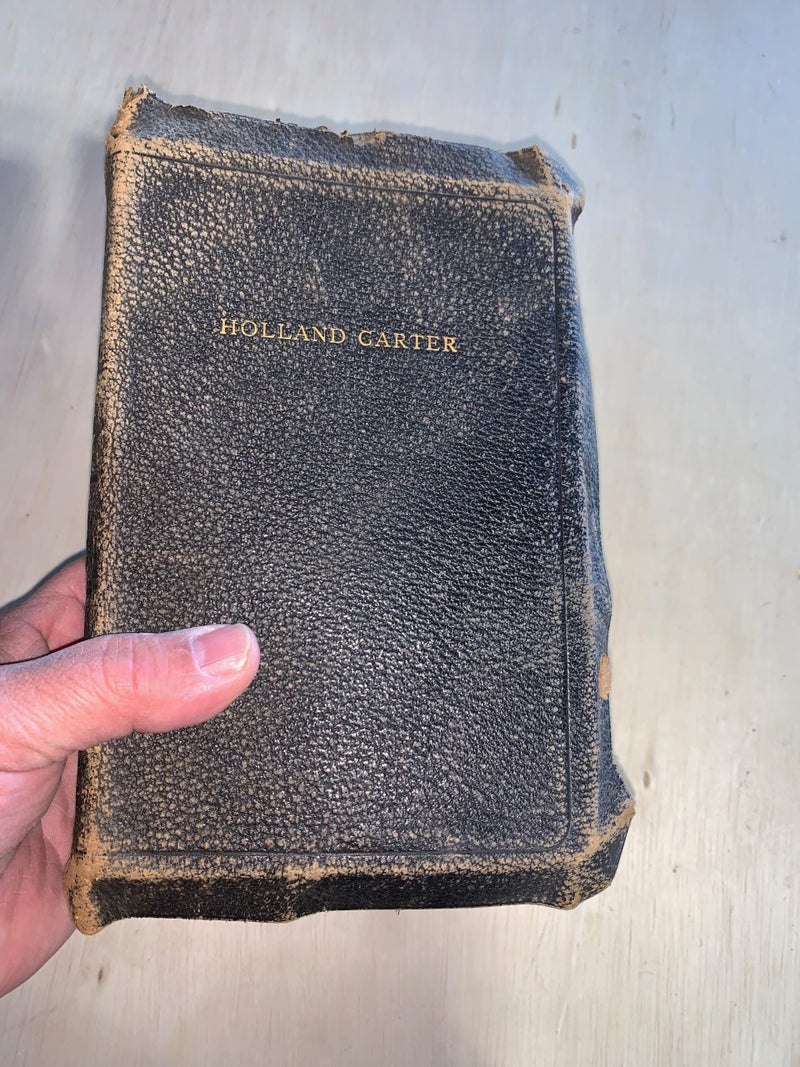 Holland Carter Holy Bible.