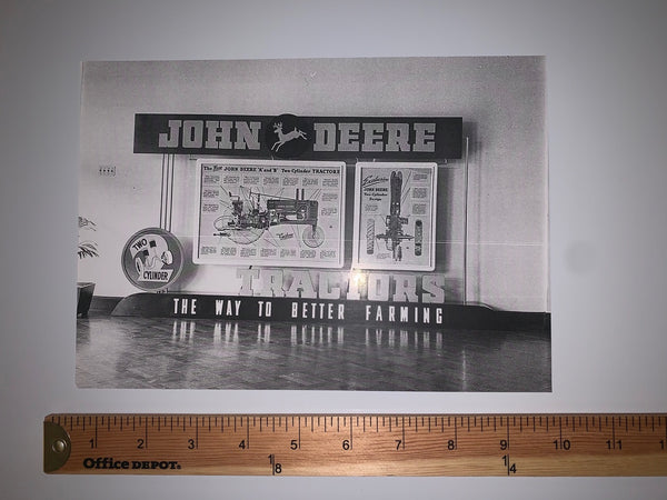 Original, Historic John Deere Photo