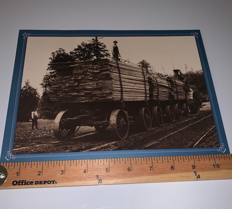 Pack of 8 Large, Historic Logging Photos